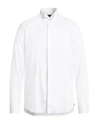 Manuel Ritz Man Shirt White Size 16 Cotton