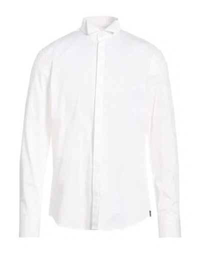 Manuel Ritz Man Shirt White Size 16 Cotton