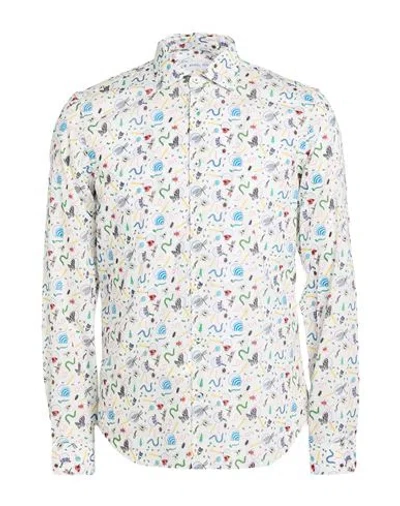 Manuel Ritz Man Shirt White Size 16 ½ Cotton