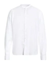 Manuel Ritz Man Shirt White Size 17 ½ Linen, Cotton