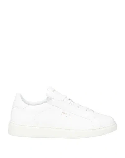 Manuel Ritz Man Sneakers White Size 9 Leather