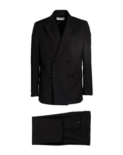 Manuel Ritz Man Suit Black Size 40 Virgin Wool, Polyamide, Polyester