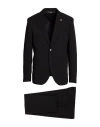 Manuel Ritz Man Suit Black Size 44 Polyester, Viscose, Elastane