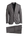 Manuel Ritz Man Suit Blue Size 40 Polyester, Viscose, Elastane In Blue