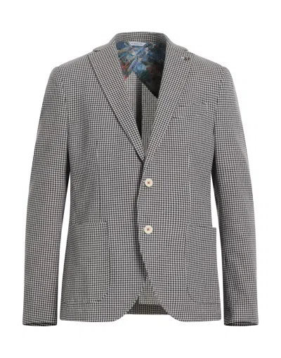 Manuel Ritz Suit Jackets In Brown