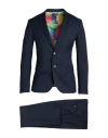 Manuel Ritz Man Suit Midnight Blue Size 34 Polyester, Viscose, Elastane