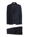 Manuel Ritz Man Suit Midnight Blue Size 42 Virgin Wool, Polyamide In Blue