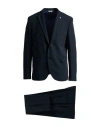 Manuel Ritz Man Suit Midnight Blue Size 44 Polyester, Viscose, Elastane