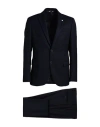 Manuel Ritz Suit  Men Color Blue In Navy Blue