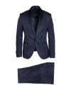 Manuel Ritz Man Suit Midnight Blue Size 40 Virgin Wool In Navy
