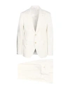 Manuel Ritz Man Suit White Size 44 Polyester, Viscose, Elastane