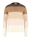 Manuel Ritz Man Sweater Beige Size L Polyamide, Wool, Viscose, Cashmere
