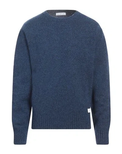 Manuel Ritz Man Sweater Blue Size Xxl Wool, Polyamide