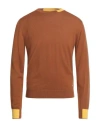 Manuel Ritz Man Sweater Brown Size L Wool, Acrylic