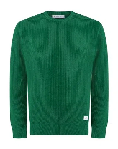 Manuel Ritz Man Sweater Green Size M Wool, Polyamide