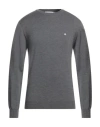 Manuel Ritz Man Sweater Grey Size 3xl Wool In Grey