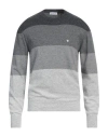 Manuel Ritz Man Sweater Grey Size Xl Polyamide, Wool, Viscose, Cashmere
