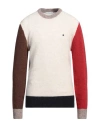 Manuel Ritz Man Sweater Ivory Size L Acrylic, Polyamide, Alpaca Wool, Wool, Elastane In White