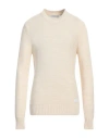Manuel Ritz Cream Turtleneck Jumper In White
