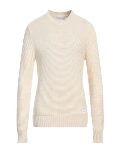 MANUEL RITZ MANUEL RITZ MAN SWEATER IVORY SIZE XL ACRYLIC, WOOL, VISCOSE, ALPACA WOOL