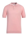 Manuel Ritz Man Sweater Light Pink Size L Cotton