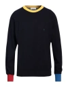 Manuel Ritz Man Sweater Midnight Blue Size Xxl Polyamide, Wool, Viscose, Cashmere In Blue