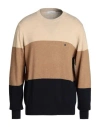 Manuel Ritz Man Sweater Navy Size S Polyamide, Wool, Viscose, Cashmere In Navy Blue