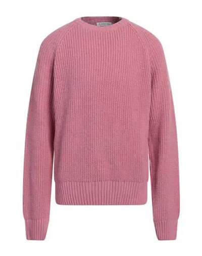 Manuel Ritz Man Sweater Pink Size Xl Acrylic, Wool, Viscose, Alpaca Wool
