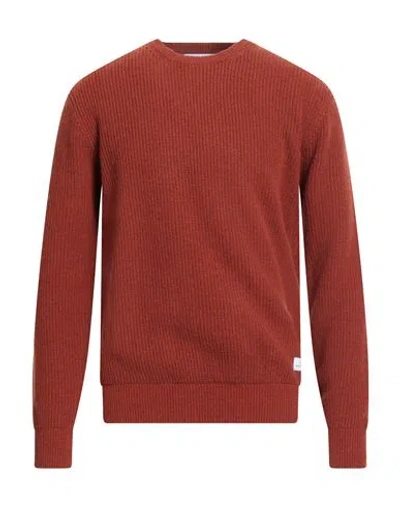 Manuel Ritz Man Sweater Tan Size Xxl Wool, Polyamide In Brown