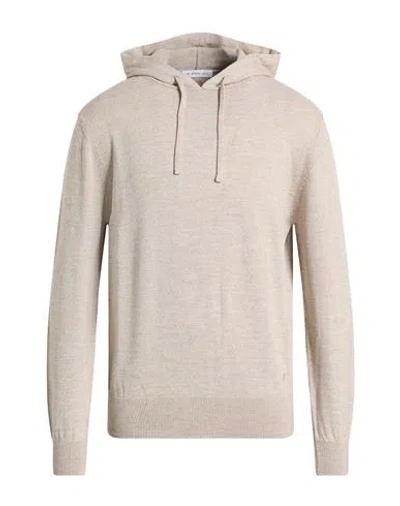 Manuel Ritz Man Sweater Taupe Size Xl Virgin Wool, Acrylic In Gray