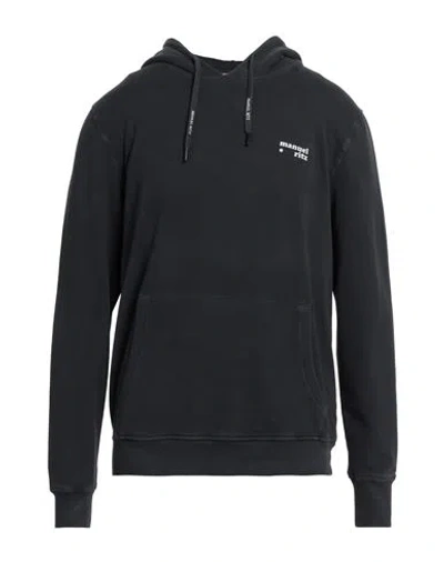 Manuel Ritz Man Sweatshirt Charcoal Size Xs Cotton, Elastane In Grey