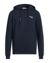 Manuel Ritz Man Sweatshirt Midnight Blue Size L Cotton, Elastane