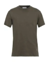 Manuel Ritz Man T-shirt Military Green Size Xxl Cotton In Green