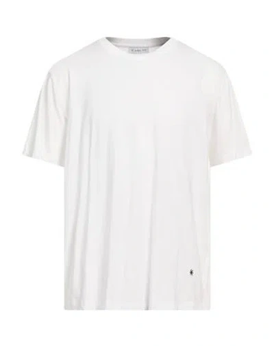 Manuel Ritz Round-neck T-shirt In Neutral