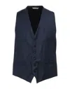Manuel Ritz Vests In Blue