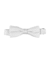 Manuel Ritz Man Ties & Bow Ties Light Grey Size - Polyester In White