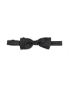 Manuel Ritz Glitter-effect Bow Tie In Black