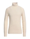 Manuel Ritz Man Turtleneck Cream Size Xxl Acrylic, Wool, Viscose, Alpaca Wool In White