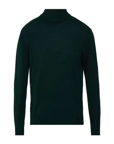 Manuel Ritz Man Turtleneck Dark Green Size Xl Virgin Wool