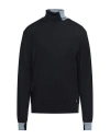 Manuel Ritz Man Turtleneck Midnight Blue Size Xxl Wool, Acrylic
