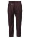Manuel Ritz Marzotto For  Man Pants Burgundy Size 38 Virgin Wool, Elastane In Red