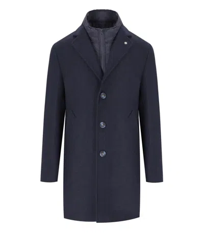 MANUEL RITZ MANUEL RITZ MÉLANGE BLUE COAT
