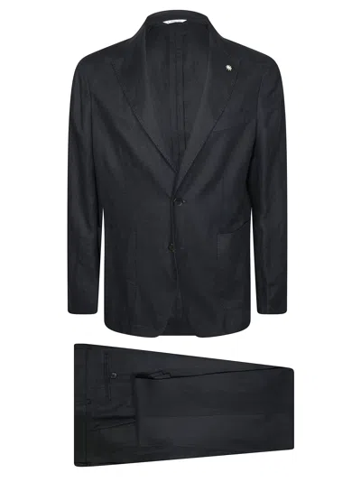 MANUEL RITZ MANUEL RITZ MEN'S STYLISH LINEN SUIT - SS26 COLLECTION
