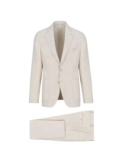 Manuel Ritz Men's Suit In Nude