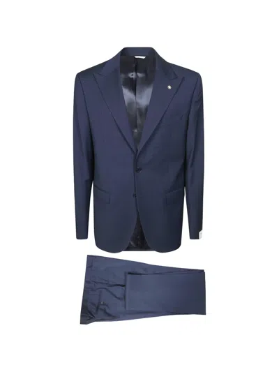 MANUEL RITZ MICRO-PATTERN SUIT