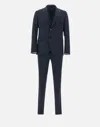 Manuel Ritz Midnight Blue Stretch Wool Suit
