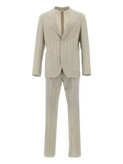 Manuel Ritz Nuvola Suit In Neutral