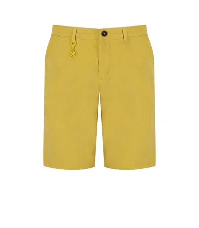 MANUEL RITZ MANUEL RITZ OCHER CHINO BERMUDA SHORTS