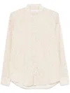 Manuel Ritz Hemd Mit Paisleymuster In Nude