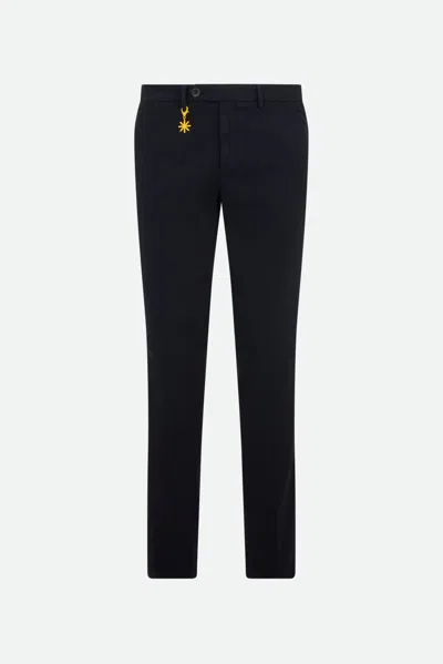 Manuel Ritz Trousers In Blue